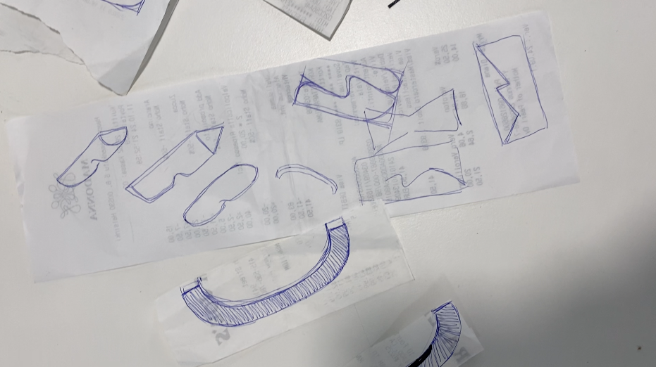 Ideating cutlery rest designs